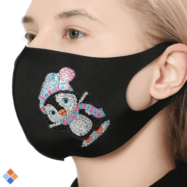 Masque Pingouin sur glace