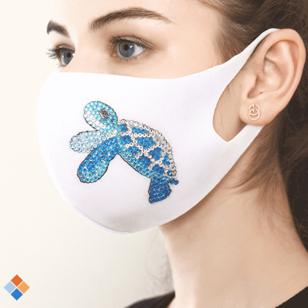 Masque Tortue blanche