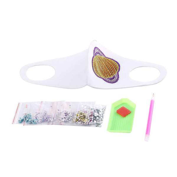 Masque planète blanche