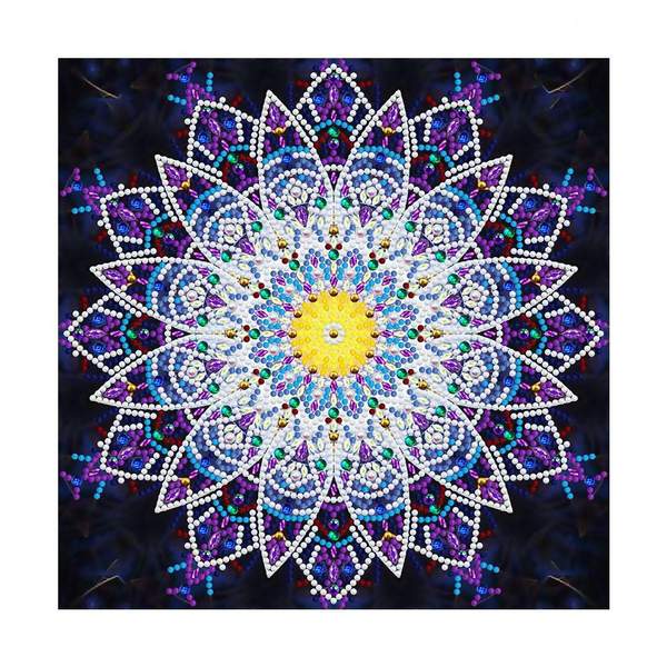 Mandala Violet | Glow in the Dark
