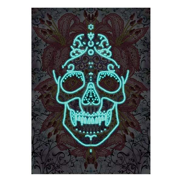 Skull Fleurs | Glow in the Dark