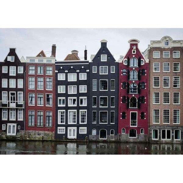 Maisons de canal à Amsterdam