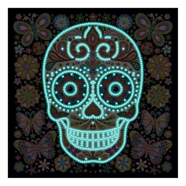 Skull Papillons | Glow in the Dark