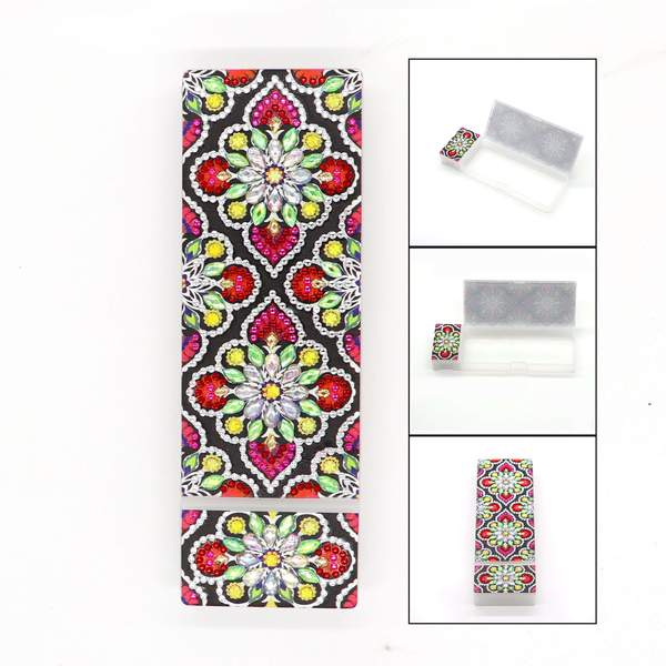 Étui à stylo Rouge Noir Jaune