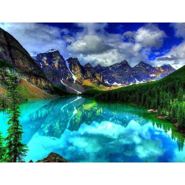 Lac Bleu au Canada
