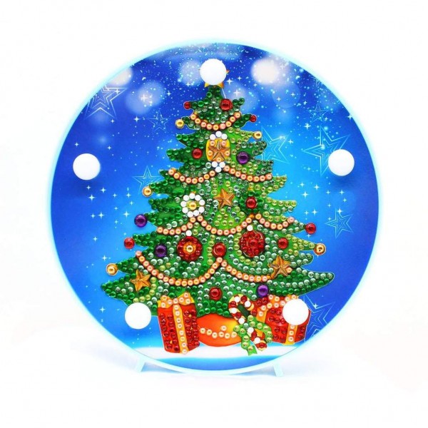 Lampe Ronde Cadeaux sous l'arbre de Noël