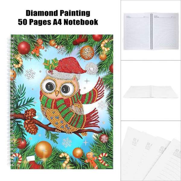 Carnet de notes Noël | Hibou