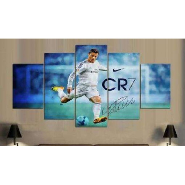 Cristiano Ronaldo | Cinq panneaux