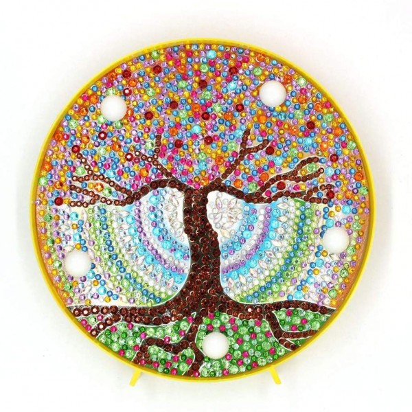 Lampe Ronde Mandala Tree Of Life
