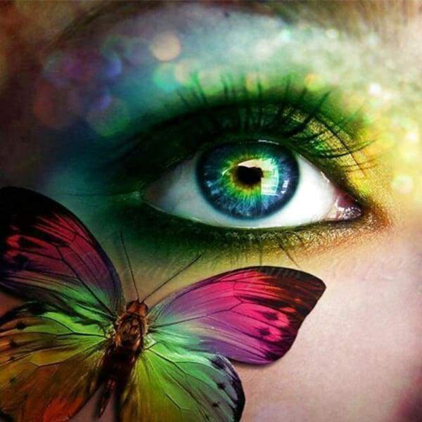 Papillon et oeil