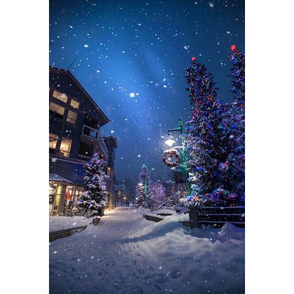 Village en décembre