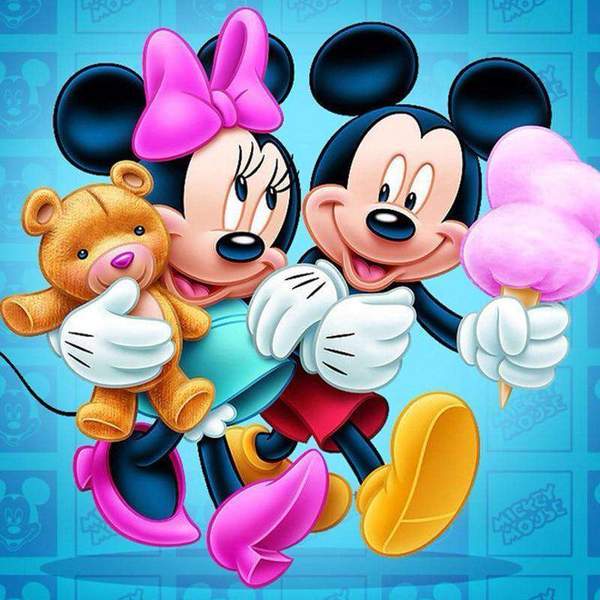 Mickey et Minnie Mouse