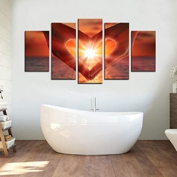 Coucher de soleil amoureux | 5 parties