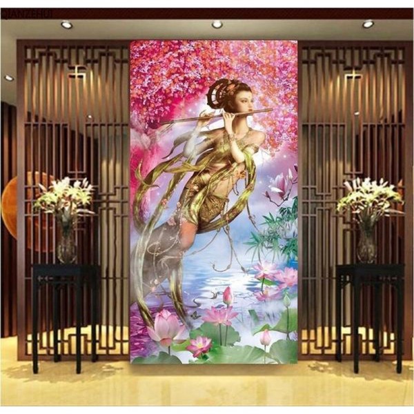 Elfe fantastique 50x90cm