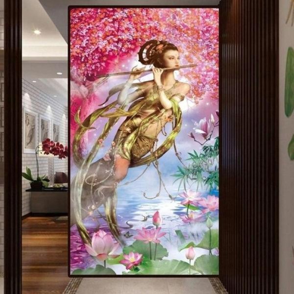 Elfe fantastique 50x90cm