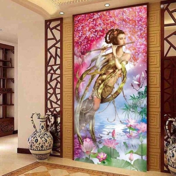 Elfe fantastique 50x90cm