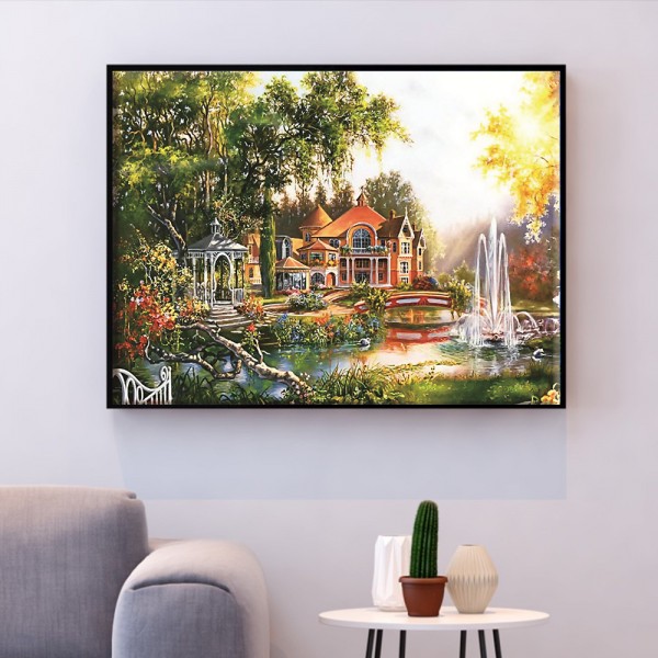 Jardin magnifique 50x70cm