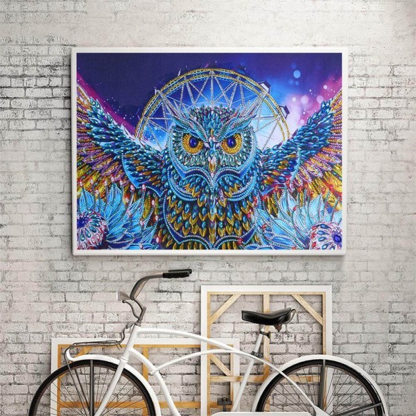 Hibou de Sagolik 50x70cm