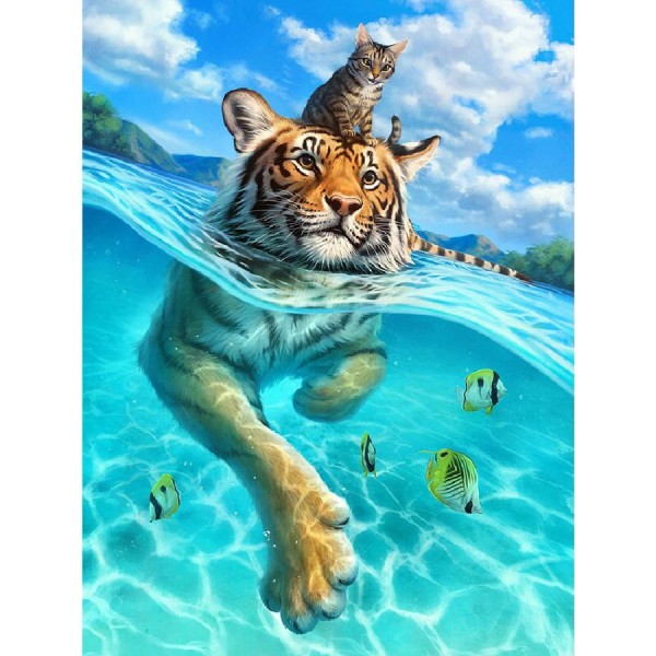 Tigre nageur