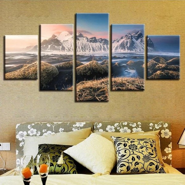 Montagnes enneigées | 5 parties