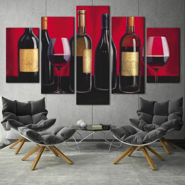 Vins rouges | 5 parties