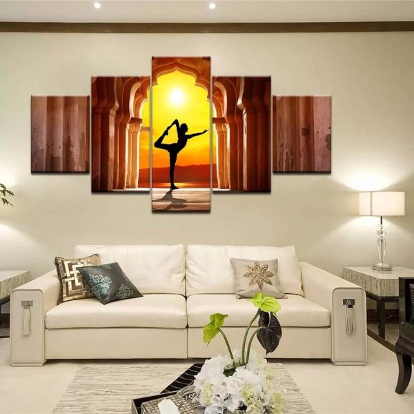 Yoga au soleil | 5 parties