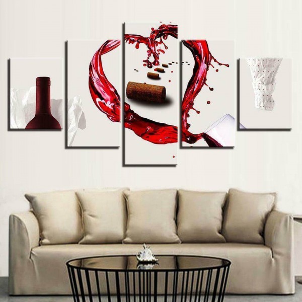 Le vin rouge comme coeur | 5 parties