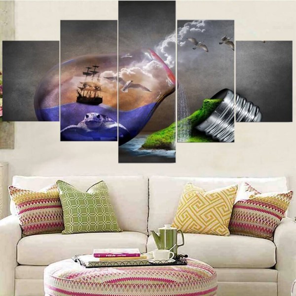 Un monde dans une ampoule | 5 parties