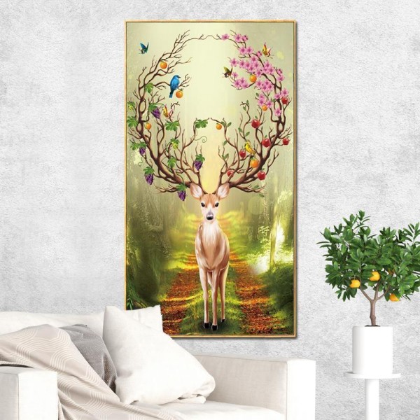 Cerf 50x80cm