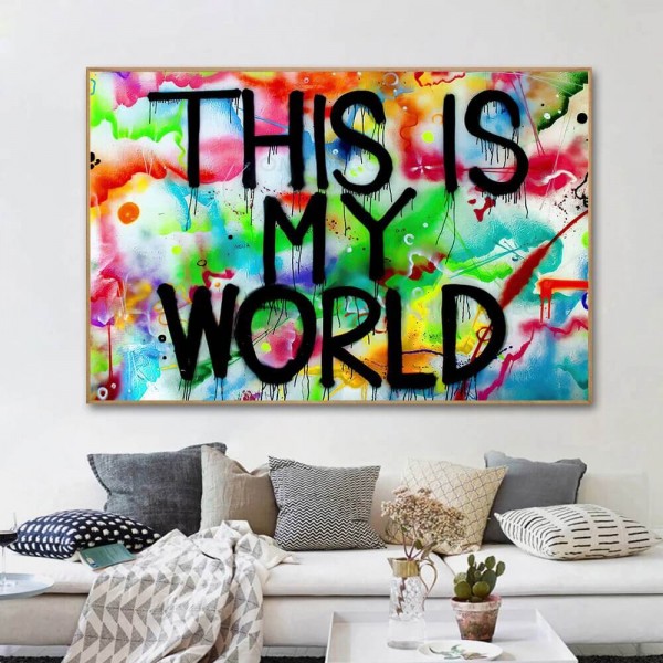 This is my world de 50x80cm