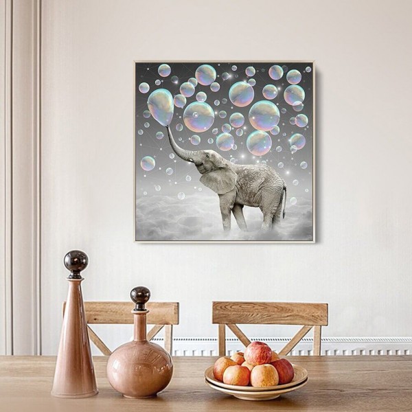 Bulles d'éléphant 50x50cm