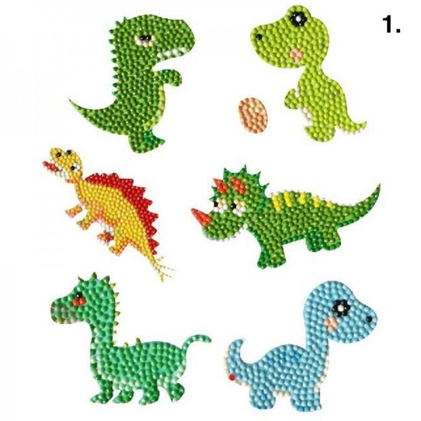 Stickers Dino | 3 variétés