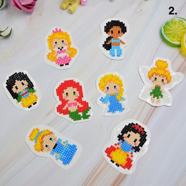 Stickers Princesse | 4 variétés