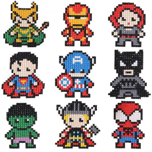 Autocollants de super héros