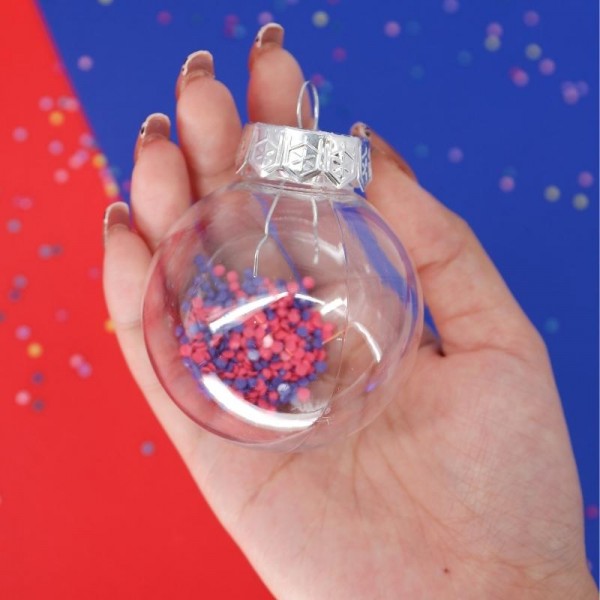 Boule de noël Diamond painting | 4 pièces