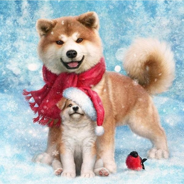 Chiens de Noël