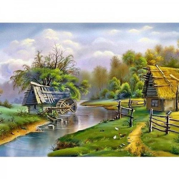 Cottage au bord de la rivière