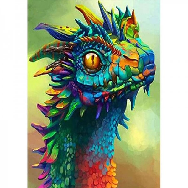 Dragon coloré