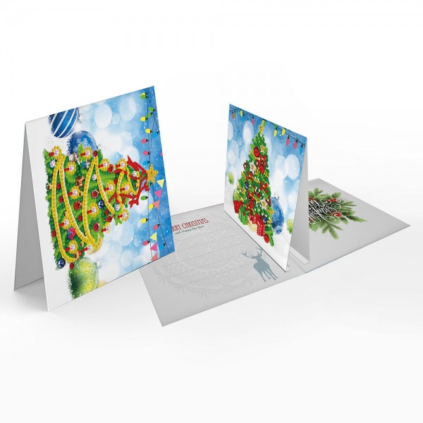3D cartes de Noël XI | 8 pièces