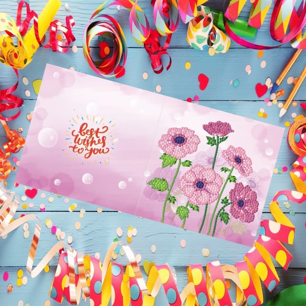 Cartes de vœux florales | 8 pcs.