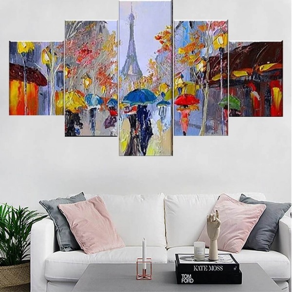 Paris peint | 5 parties