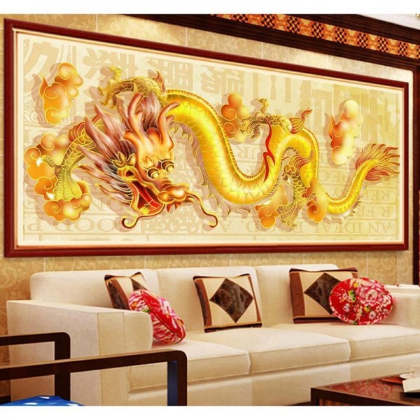 Dragon chinois 40x100cm