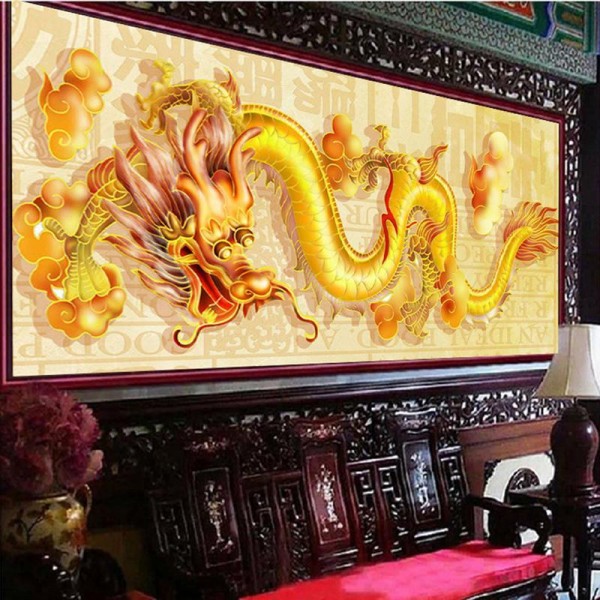 Dragon chinois 40x100cm