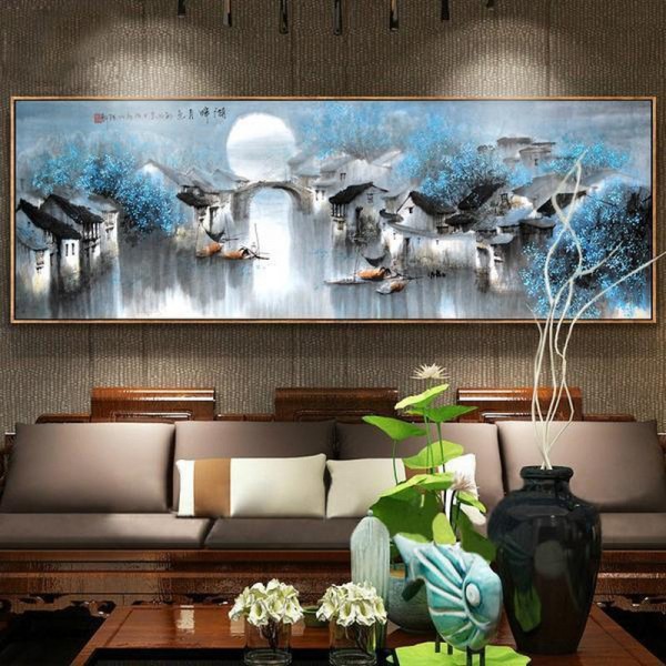 Maisons japonaises 40x100cm