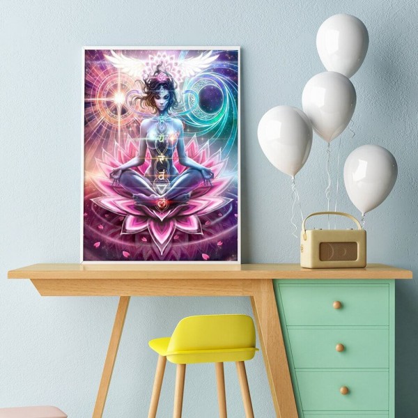 Sept chakras 50x70cm