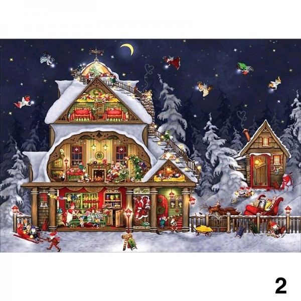 Paysage de Noël | 8 sortes