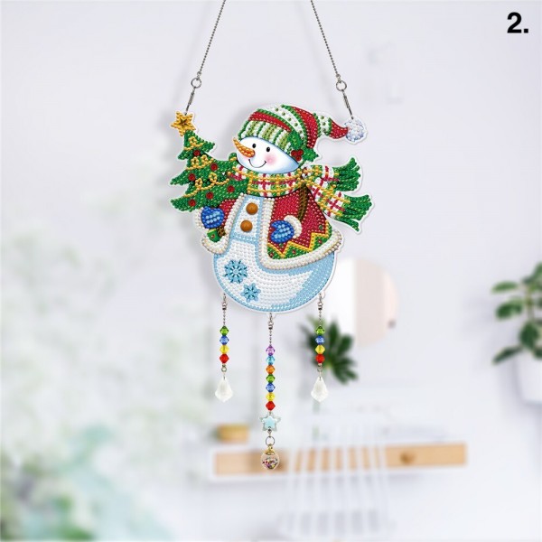 Pendentif de Noël avec perles | 4 types