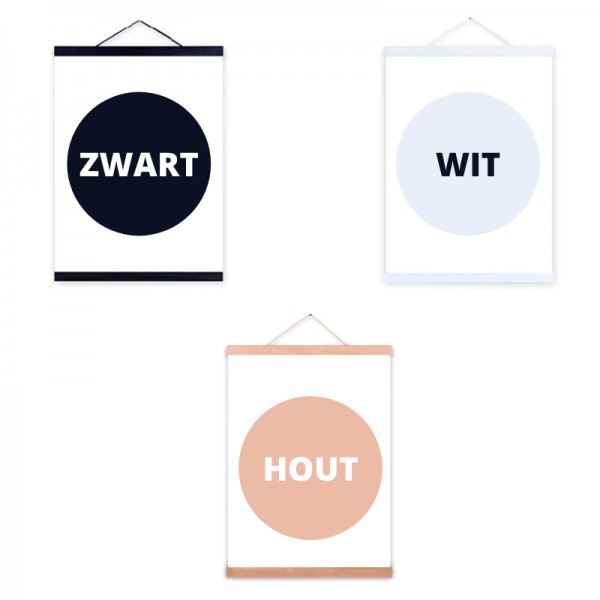 Cadre en bois magnétique