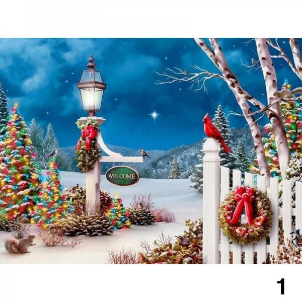 Paysage de Noël | 12 sortes