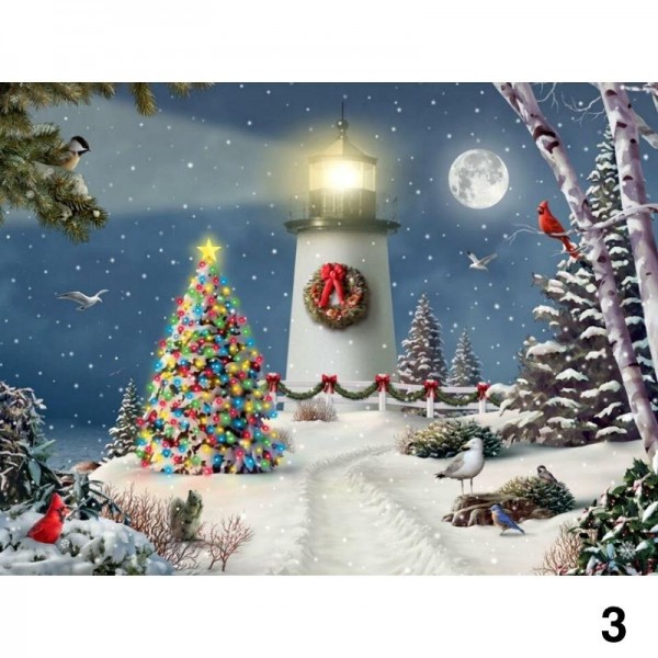 Paysage de Noël | 12 sortes